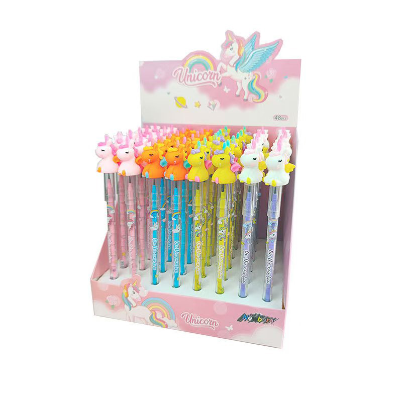 Crayon allongé couramment utilisé
